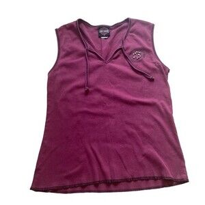 Harley-Davidson Purple and Red Tank Top
